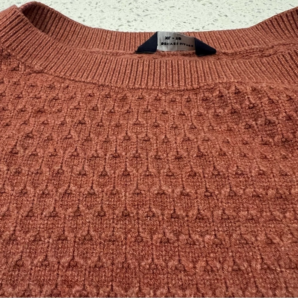 DENVER HAYES Rust Color Sweater Women's Size XL - Picture 9 of 10
